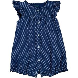 Minicoco Girls Kids Short Sleeve One Piece Cotton Romper Outfit. 18-24 Months.